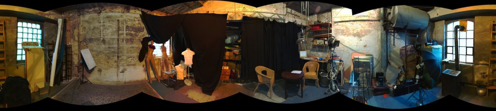 360° Blick im Atelier Dresden Friedrichstadt